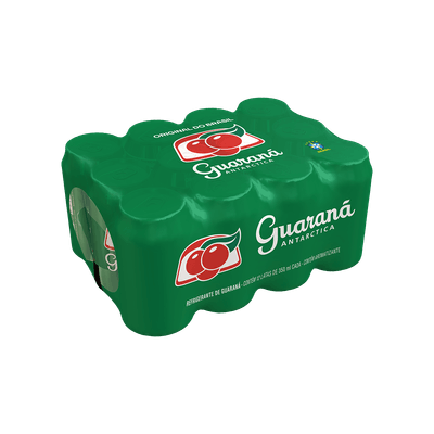 Refrigerante Guaraná Antarctica 350ml Lata Pack C/12