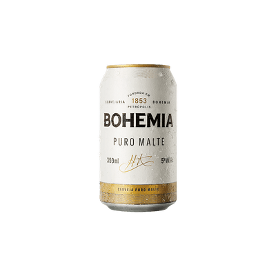 Cerveja Bohemia Puro Malte Lata Std 350ml