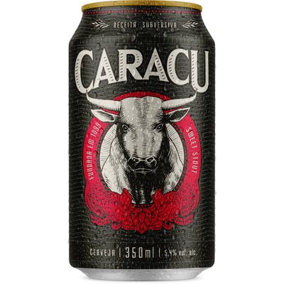 Cerveja Escura Caracu Lata Std 350ml