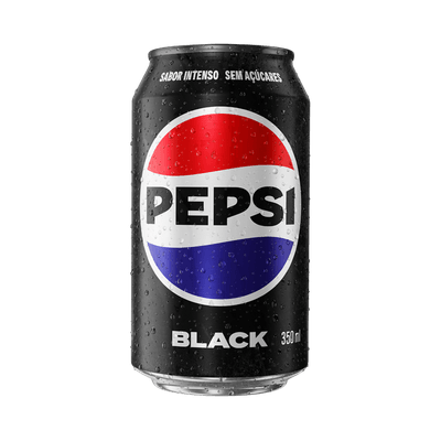 Pepsi Black Sem Açúcares Lata Std 350ml