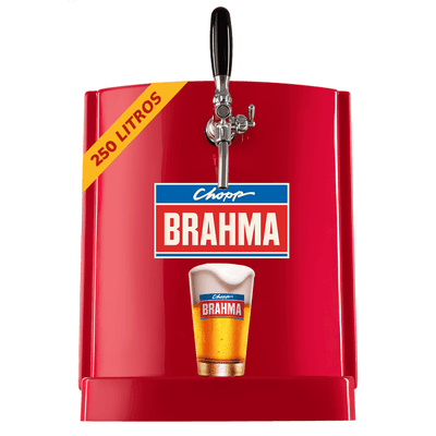 Chopp Brahma Claro 250L
