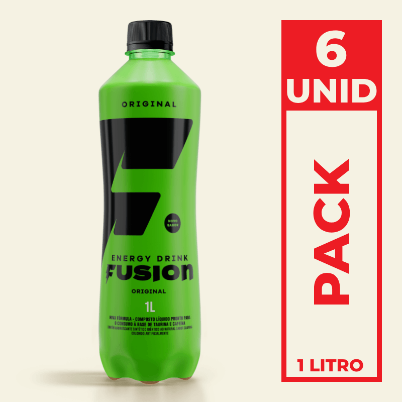 Energetico Fusion Garrafa Pet 1L Pack C6