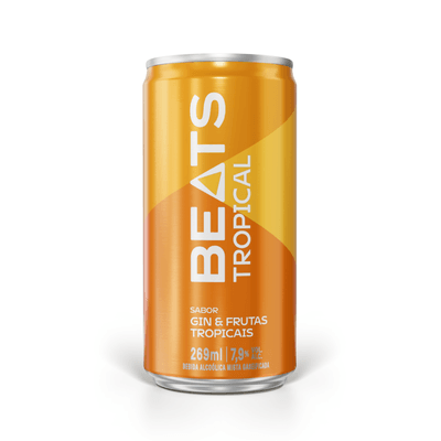 Drink Pronto Beats Tropical Lata Sleek 269ml