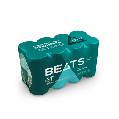 Drink Pronto Beats GT Lata Sleek 269ml Pack C/8