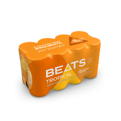 Drink Pronto Beats Tropical Lata Sleek 269ml Pack C/8