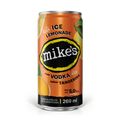 Drink Pronto Mike's Hard Lemonade Tangerina Lata Sleek 269ml