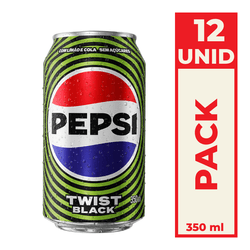 Refrigerante Pepsi Twist Lata Std 350ml Pack C/12