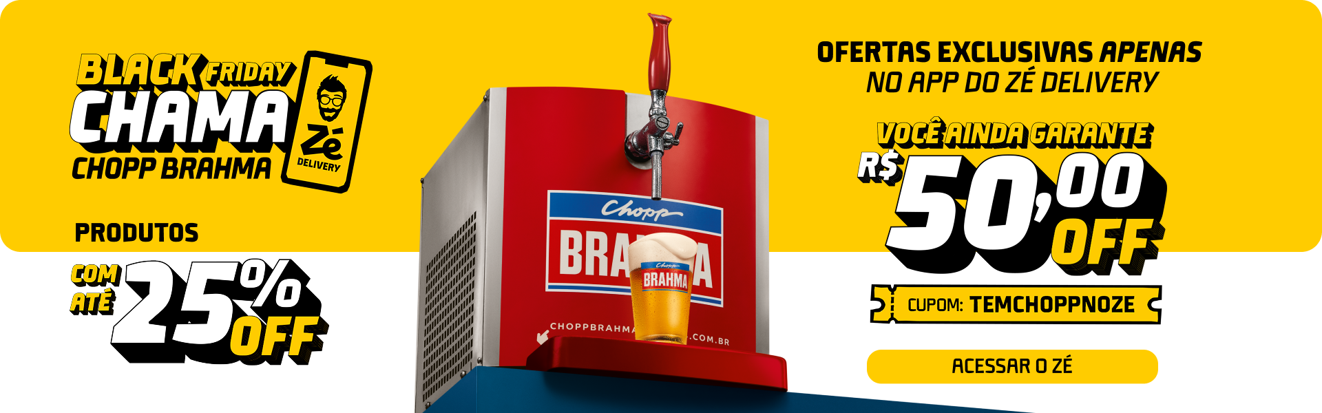 Banner Chopp Brahma Express