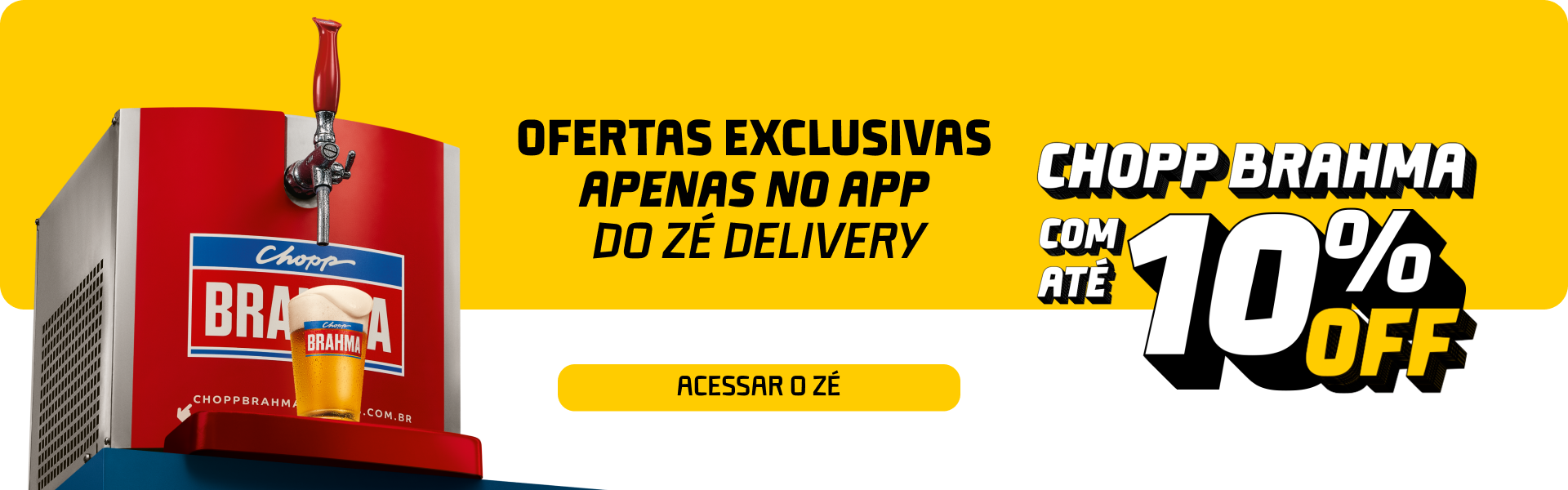 Banner Chopp Brahma Express