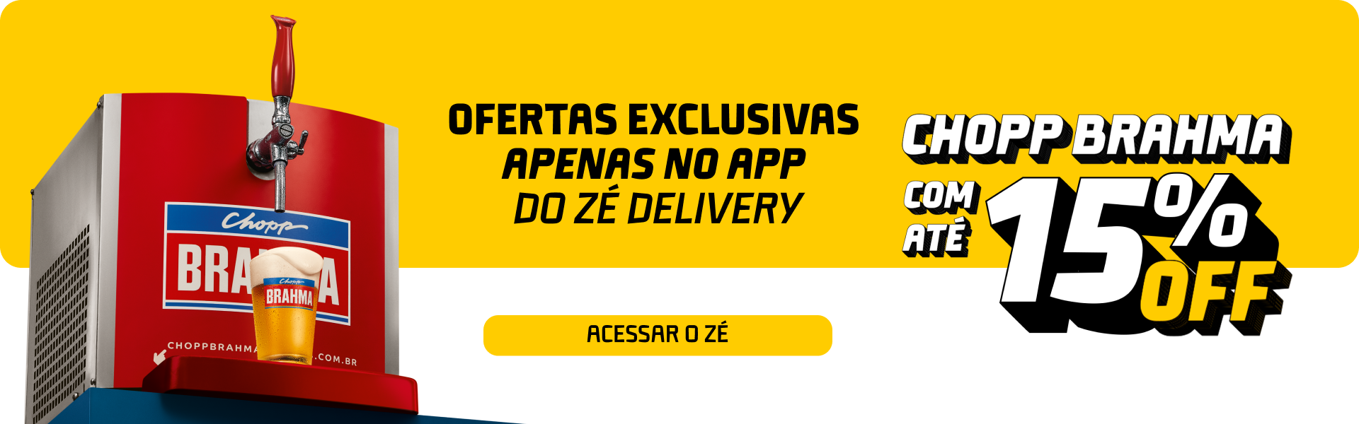 Banner Chopp Brahma Express